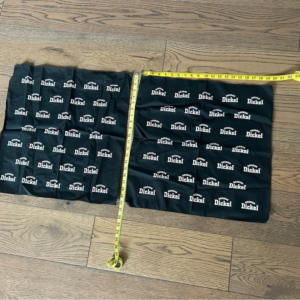 NWOT! TWO ( Pair) of George Dickel Black & White Promotional Bandanas